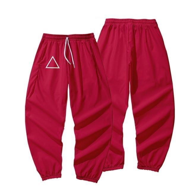 Pantalon Rouge "Triangle" Squid Game
