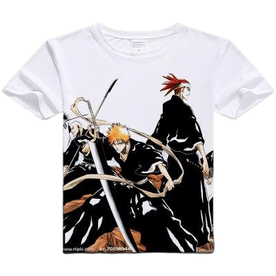 T-Shirt Bleach<br> Ichigo et Renji Abarai - Streetwear Style