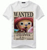 T-Shirt One Piece WANTED<br> Chopper - Streetwear Style