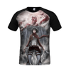 T-Shirt Attaque des Titans <br> Titan Colossal & Mikasa - Streetwear Style