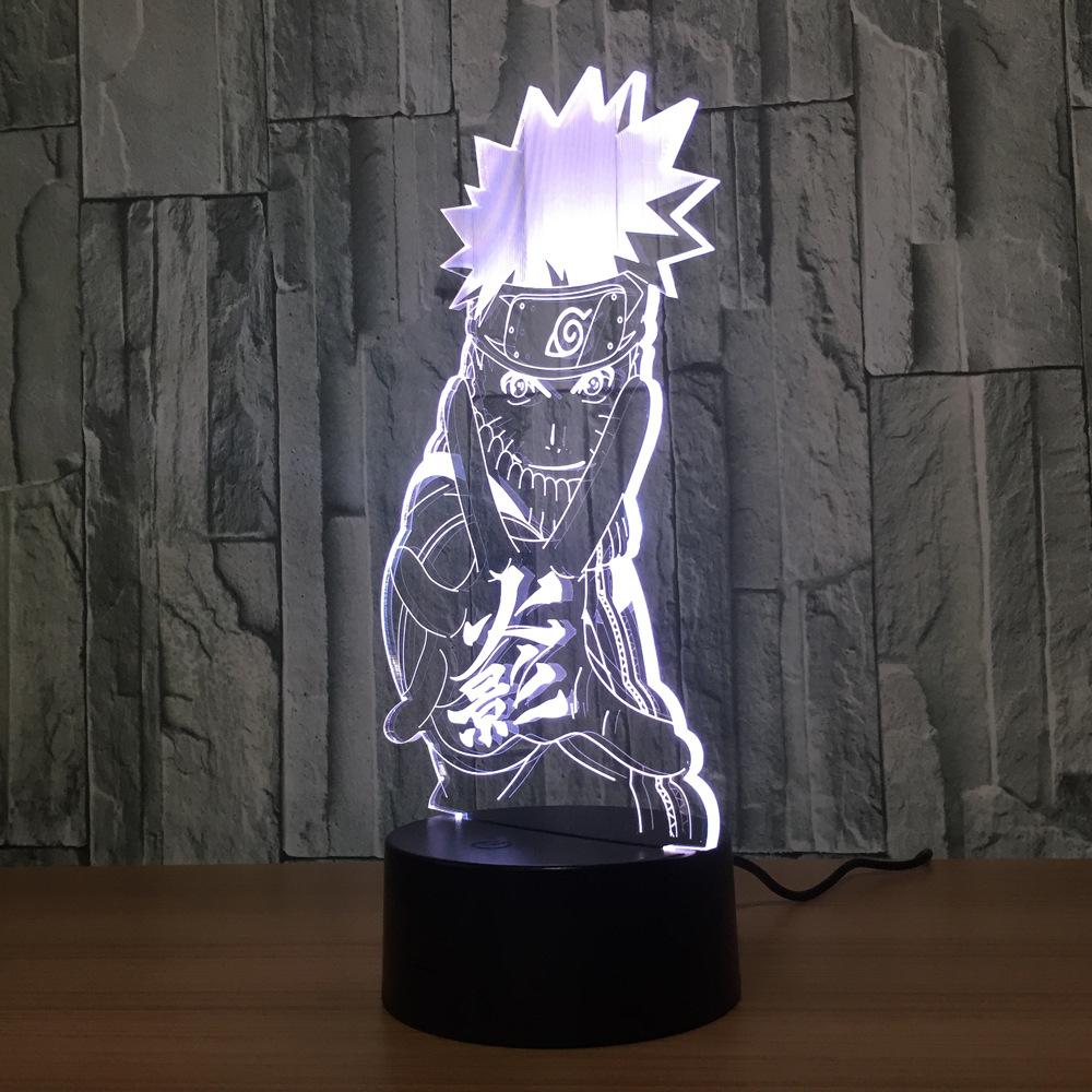 Lampe Acrylique Naruto Uzumaki