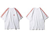 T-shirt imprimé US - Blanc / S - Boutique en ligne Streetwear
