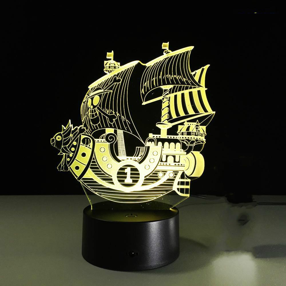 Lampe Acrylique One Piece <br> Thousand Sunny - Streetwear Style