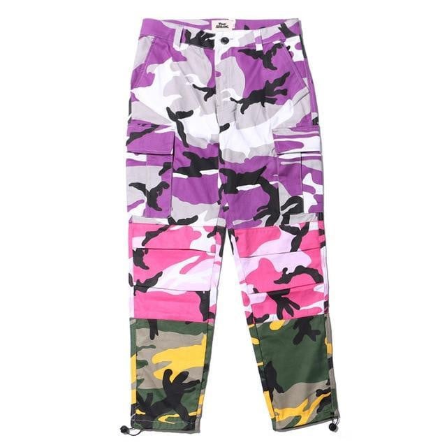 Pantalon CAMO PATCHWORK - D / S - Boutique en ligne Streetwear