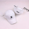 Casquette X - Blanc - Boutique en ligne Streetwear