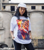 T-shirt imprimé SMOKING TRAVIS - Blanc / S - Boutique en ligne Streetwear