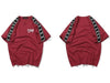 T-shirt imprimé REFUSION - Rouge / M - Boutique en ligne Streetwear
