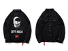 Veste Denim ROCK UP - Noir / M - Boutique en ligne Streetwear