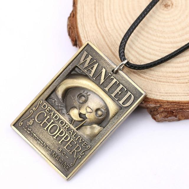 Collier One Piece<br> Wanted - STREETWEAR