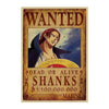 Poster One Piece Wanted<br> Shanks - Streetwear Style