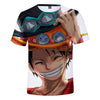 T-Shirt One Piece <br> Chapeau : Luffy Ace Sabo - Streetwear Style