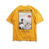 T-shirt imprimé LAW OF NATURE - Jaune / M - Boutique en ligne Streetwear