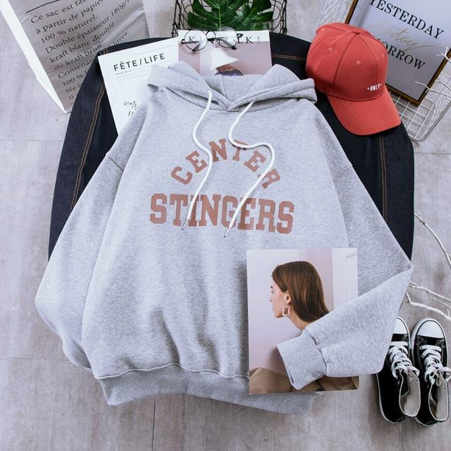 Hoodie STINGERS - GRIS / S - Boutique en ligne Streetwear