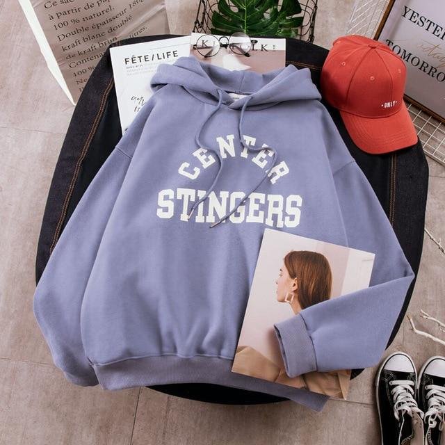 Hoodie STINGERS - BLEU / S - Boutique en ligne Streetwear