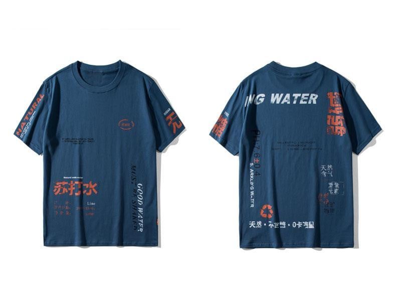 T-shirt imprimé GOOD WATER - Boutique en ligne Streetwear