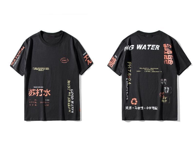 T-shirt imprimé GOOD WATER - Boutique en ligne Streetwear