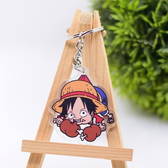 Porte-Clé One Piece <br> Monkey D. Luffy - Streetwear Style