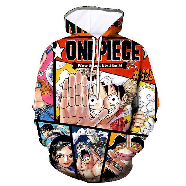 Sweat one Piece<br> Mugiwara Manga - STREETWEAR