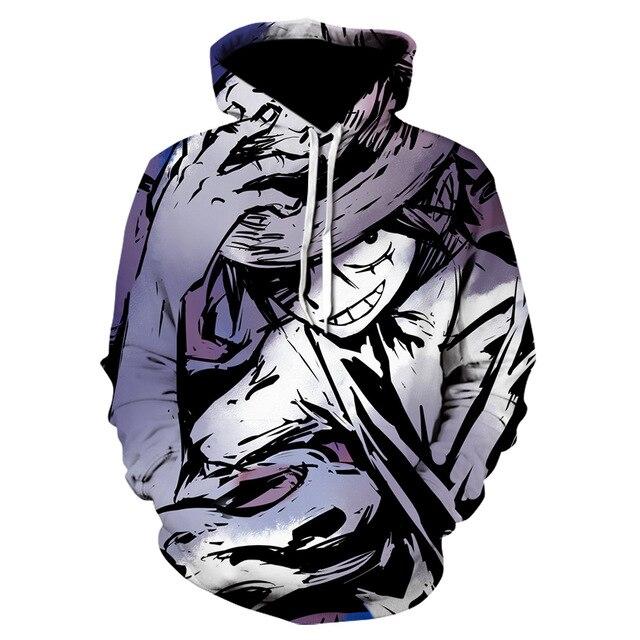 Pull Hoodies Manga Japonais ´´Luffy´´ - Kimono Japonais