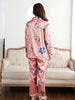 Pyjama Femme Soie Japonais Rose