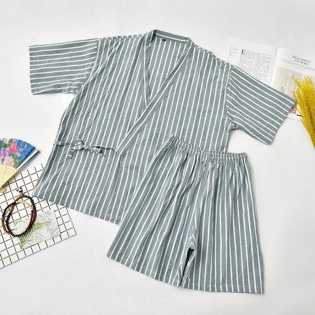Pyjama Japonais Rayé