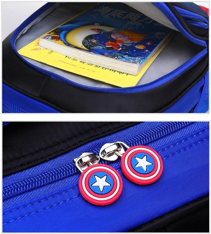 Sac à Dos <br/>Captain America École 2 - Streetwear Style