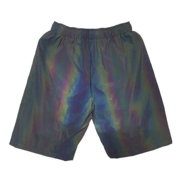 Short LASER (Multicolore Arc-en-ciel) Réfléchissant 3M™ - Boutique en ligne Streetwear