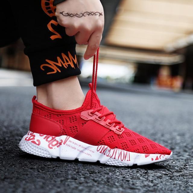 Sneakers FTX GRAFFITI V2™ - Rouge-3 / 39 - Boutique en ligne Streetwear
