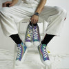 Sneakers FTX LASER (Multicolore Arc-en-ciel) Réfléchissant 3M™ - Boutique en ligne Streetwear