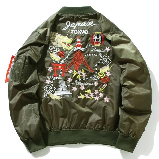 Sukajan Bomber Souvenir du Japon - Mon Kimono