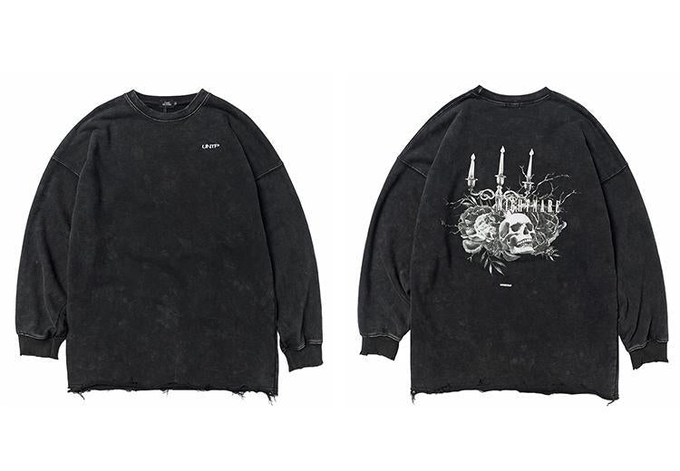 Sweat Japonais Skull Prodige