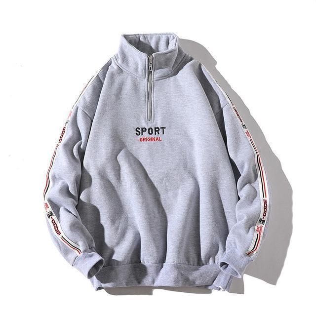 Sweat Polaire SPORT™ - Gris / XXS - Boutique en ligne Streetwear