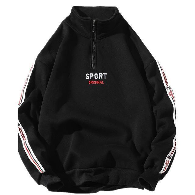 Sweat Polaire SPORT™ - Noir / XXS - Boutique en ligne Streetwear