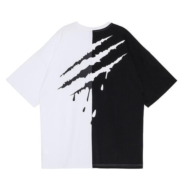 T-Shirt FTX RAPTOR B&W™ - Blanc / S - Boutique en ligne Streetwear