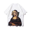 T-Shirt MONA LISA x SAD VIRGIN MARY™ - Blanc / S - Boutique en ligne Streetwear