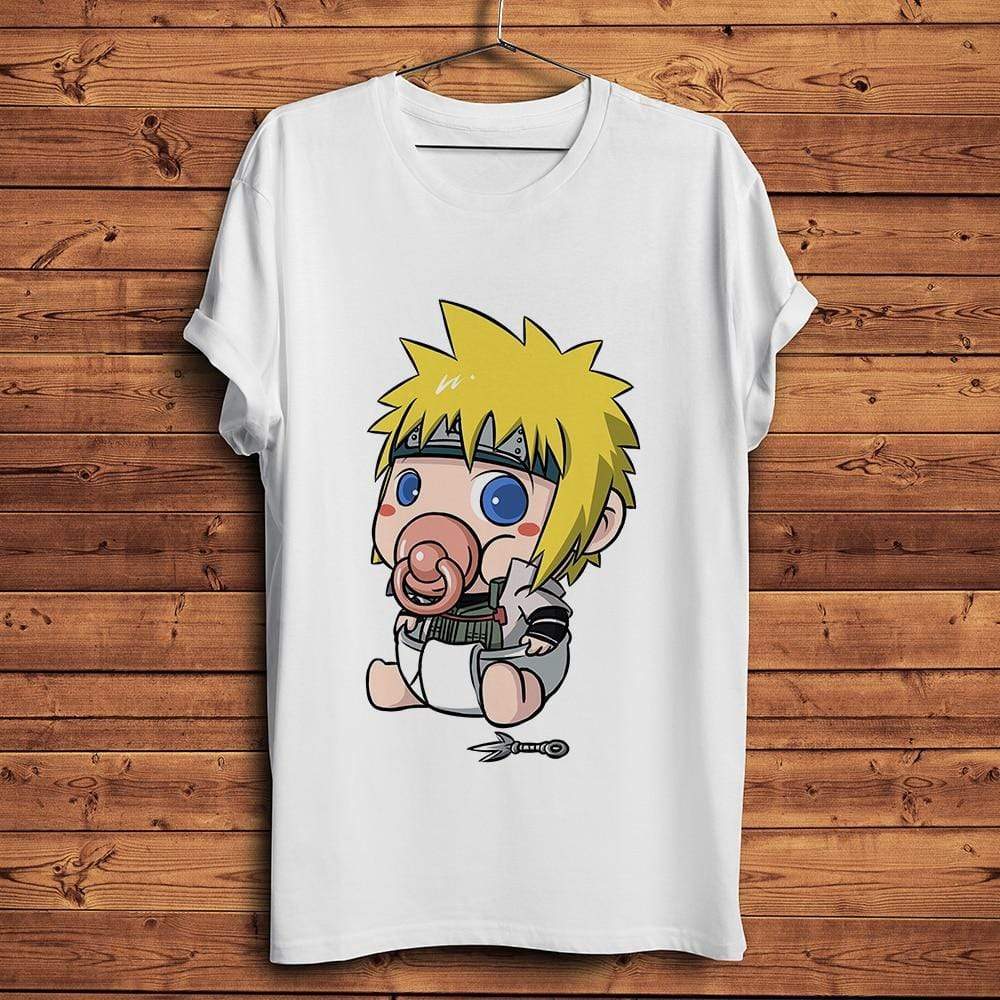 T-shirt Naruto Namikaze Minato anime t shirt unisex Homme femme
