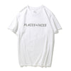 T-Shirt PLACES+FACES Réfléchissant 3M™ - Blanc / S - Boutique en ligne Streetwear