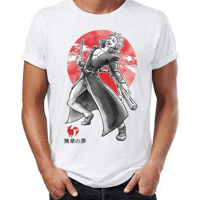 T-Shirt Seven Deadly Sins t-shirt Hip Hop Streetwear nouveauté vêtements masculins