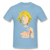Charger l&#39;image dans la visionneuse de la galerie, T-shirt Seven Deadly Sins T Shirt Meliodas T-Shirt à manches courtes 100% coton T-Shirt drôle classique homme imprimé T-Shirt
