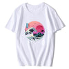 Charger l&#39;image dans la visionneuse de la galerie, T-Shirt SUN &quot;VAPORWAVE&quot; - Blanc / XXXS - Boutique en ligne Streetwear