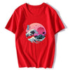 Charger l&#39;image dans la visionneuse de la galerie, T-Shirt SUN &quot;VAPORWAVE&quot; - Rouge / XXXS - Boutique en ligne Streetwear