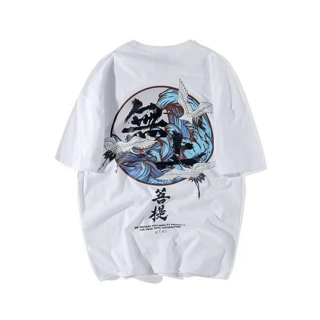 T-Shirt TSUNAMI™ - Blanc / S - Boutique en ligne Streetwear