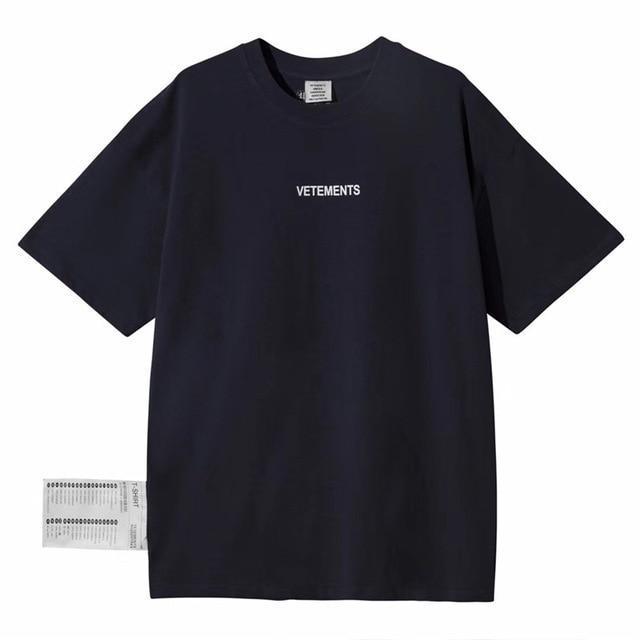 T-Shirt VETEMENTS™ - Bleu / XS - Boutique en ligne Streetwear