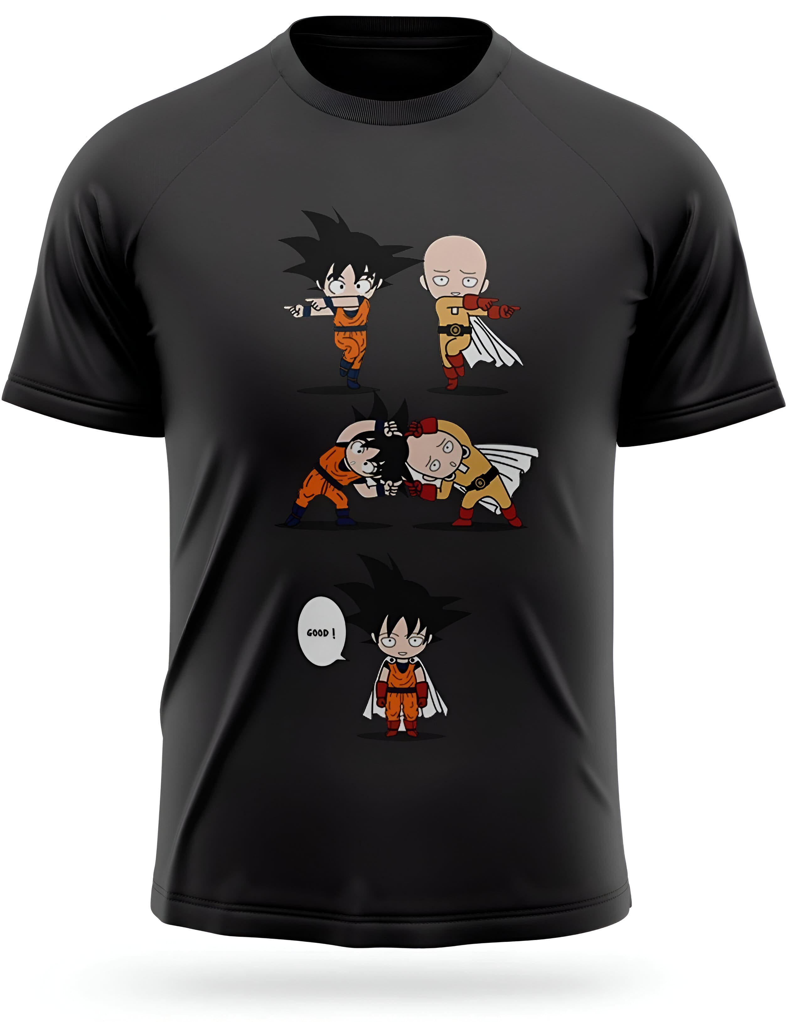 Dragon Ball Z T-Shirt Fusion Goku Saitama - DBZ