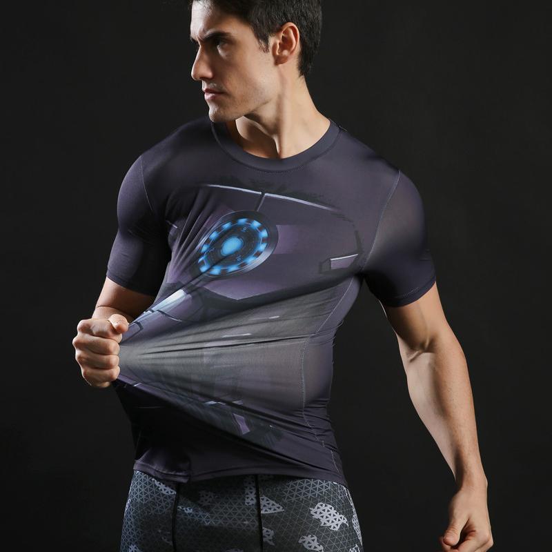 T-Shirt Musculation <br />Iron Man Noir - Streetwear Style