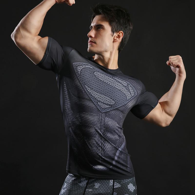 T-Shirt Musculation <br />Superman Dark - Streetwear Style