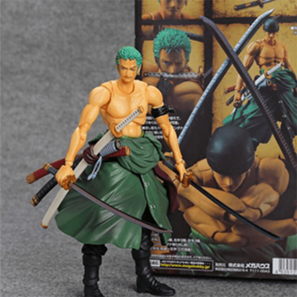 Figurine Articulée One Piece <br>Zoro (18cm) - Streetwear Style