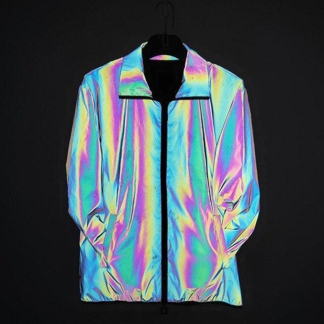 Veste LASER (Multicolore Arc-en-ciel) 3M™ - reflective / L / China - Boutique en ligne Streetwear