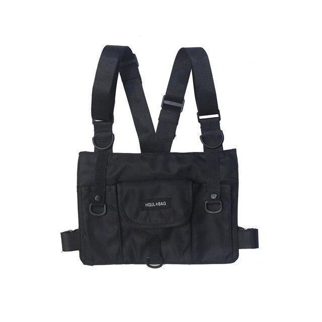 Veste Tactique HGUL + BAG V2™ - Noir - Boutique en ligne Streetwear