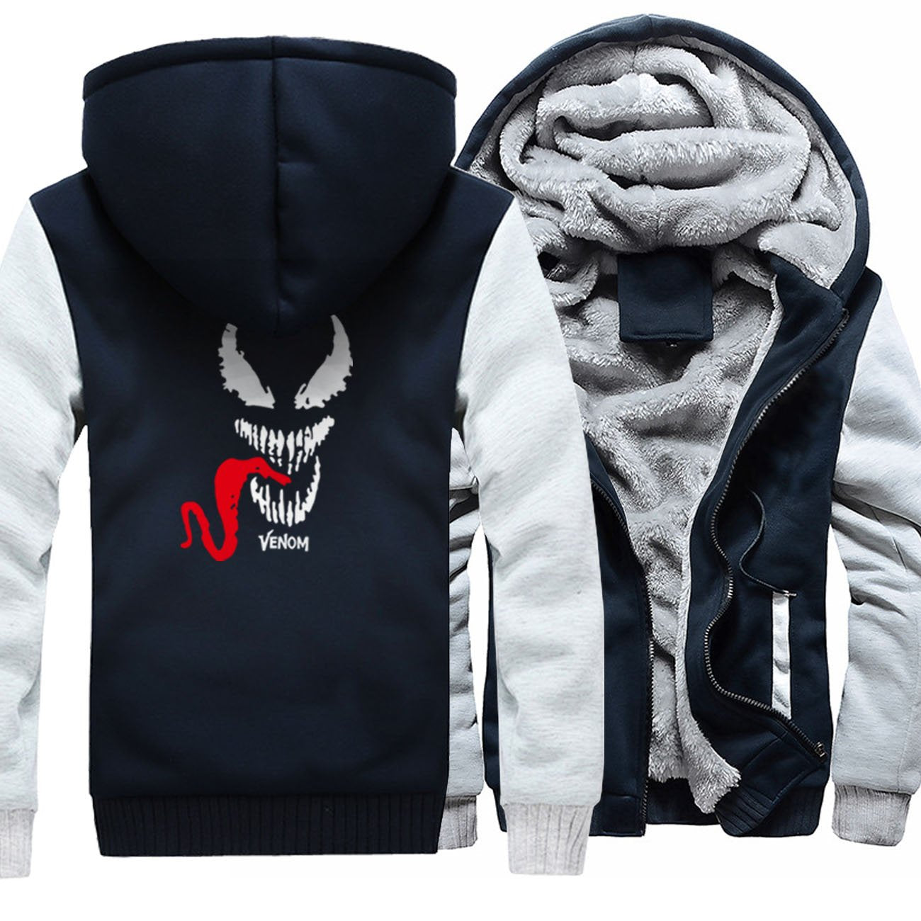 Veste Super Heros <br/>Polaire Venom - Streetwear Style